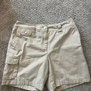 Jones New York Tan Cargo Shorts